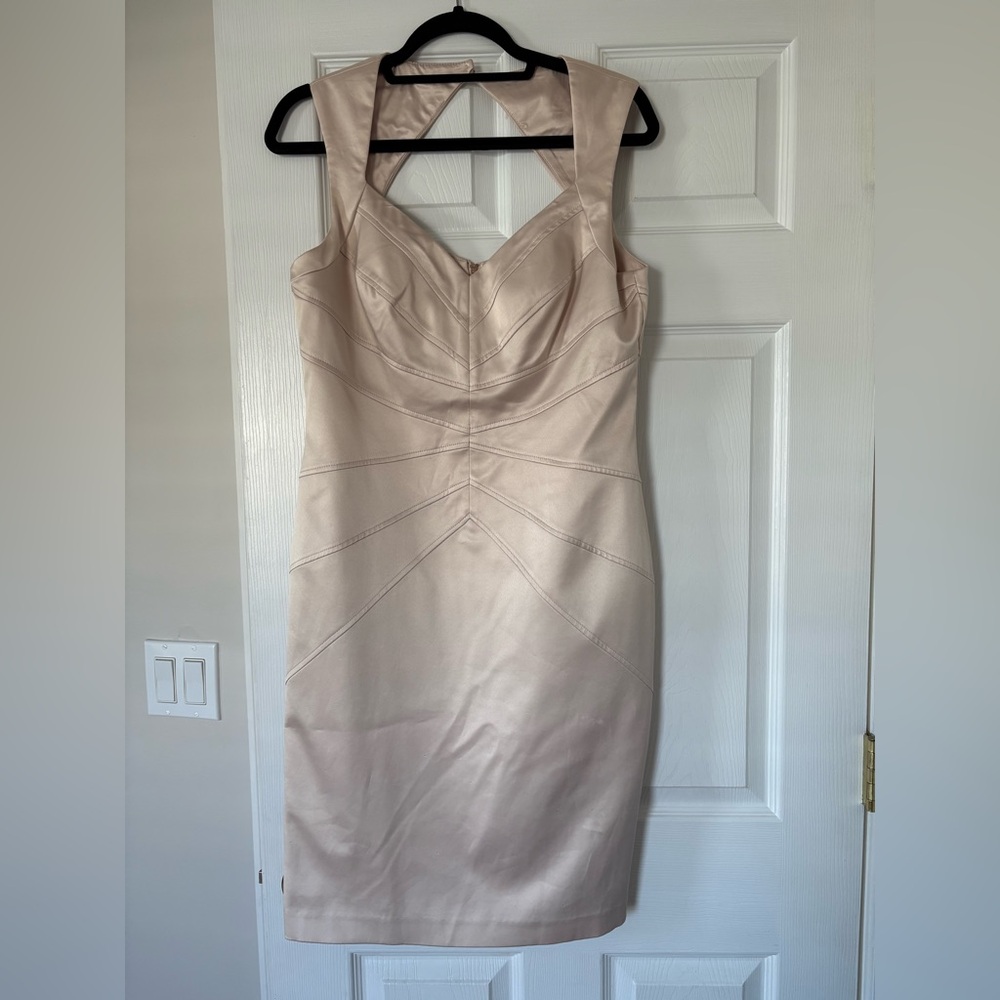 Jessica Simpson Champagne Cocktail Dress